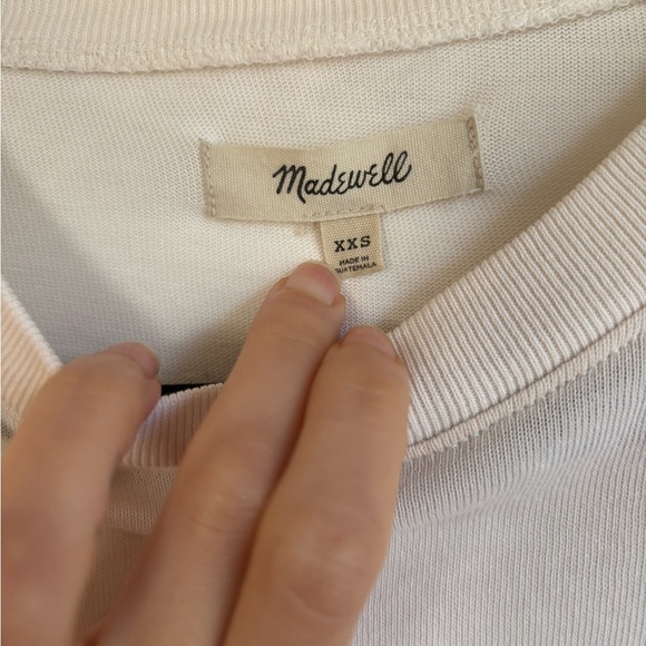 Madewell Garment-Dyed Oversized Pocket Tee - Picture 4 of 5